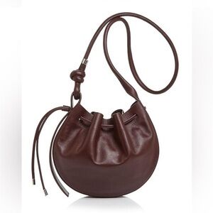 NWT BEHNO Ina Napa Leather
Crossbody in Wine